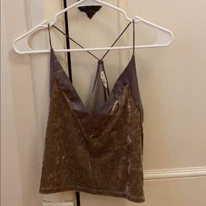 Silence + Noise Velvet Tank